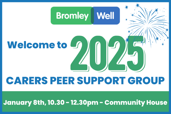 8th of January Peer Support Group Adult Carers