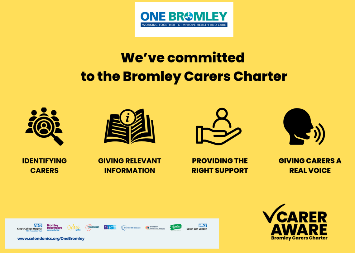 Bromley carers charter 4 key priorities