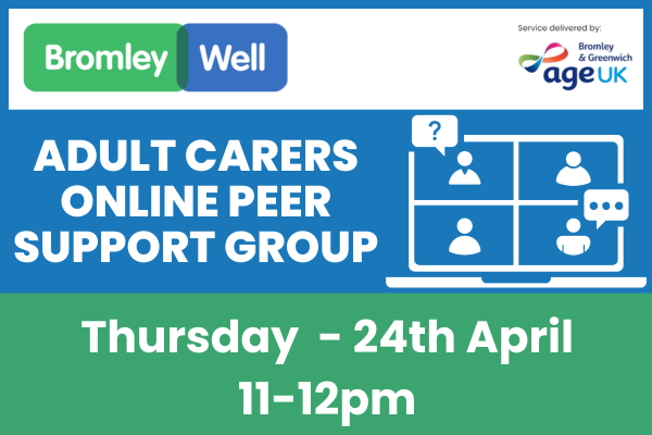 Online Adult Carers Peer Support Group