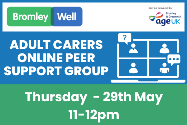 Online Adult Carers Peer Support Group